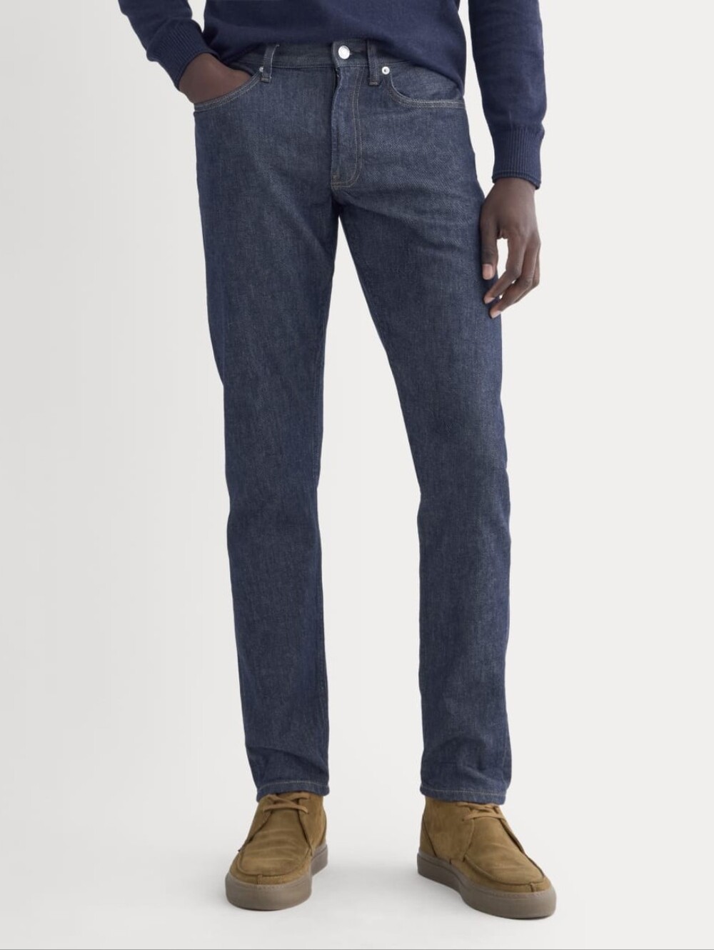 NWT Everlane Indigo Rinse Selvedge Slim Fit Jean - Size 34x28